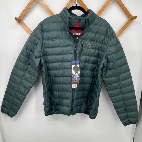 Gerry Weber Other - Gerry Weber Quilted Down-Style Puffer Jacket in Forest Green